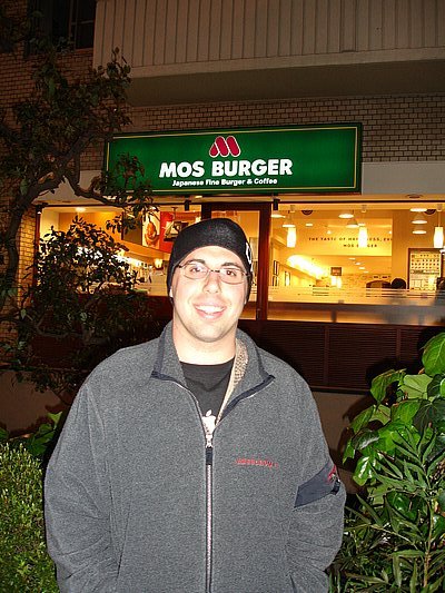Jim at Mos Burger