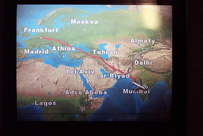 Over India