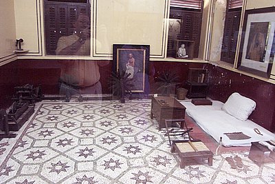 Gandhi's room