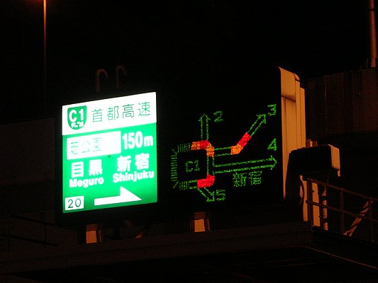 Congestion sign