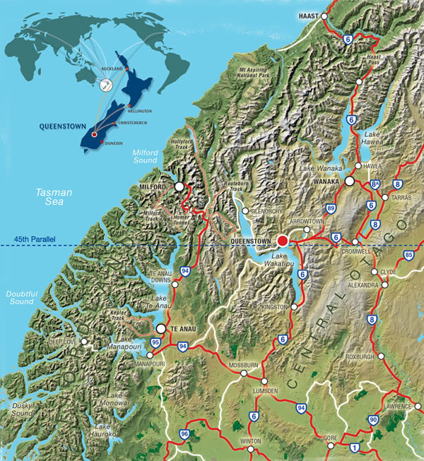 Southern Region of New Zealand