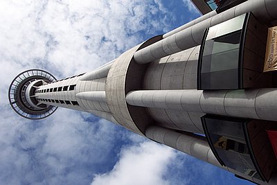 Auckland Tower from beneath