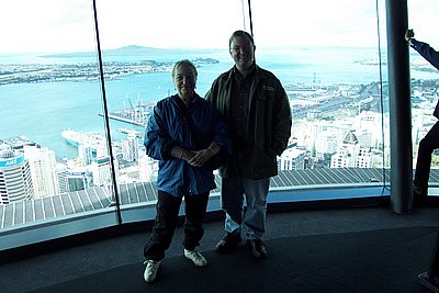 Me & Mom on the bottom of the world