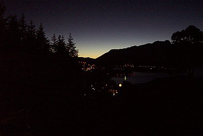 Dawn over Queenstown