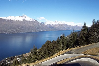 Queenstown from the Skyline