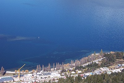 The Blue waters of Lake Wakatipu