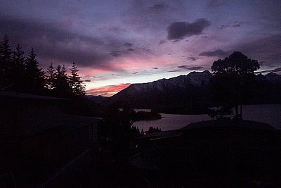 Dawn over Queenstown